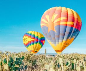 EYAHNE ON THE HORIZON” Hot Air Balloon