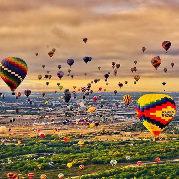 Albuquerque International Balloon Fiesta Rainbow Ryders