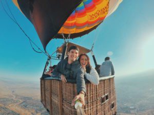 Valentine's Day Hot Air Balloon Ride