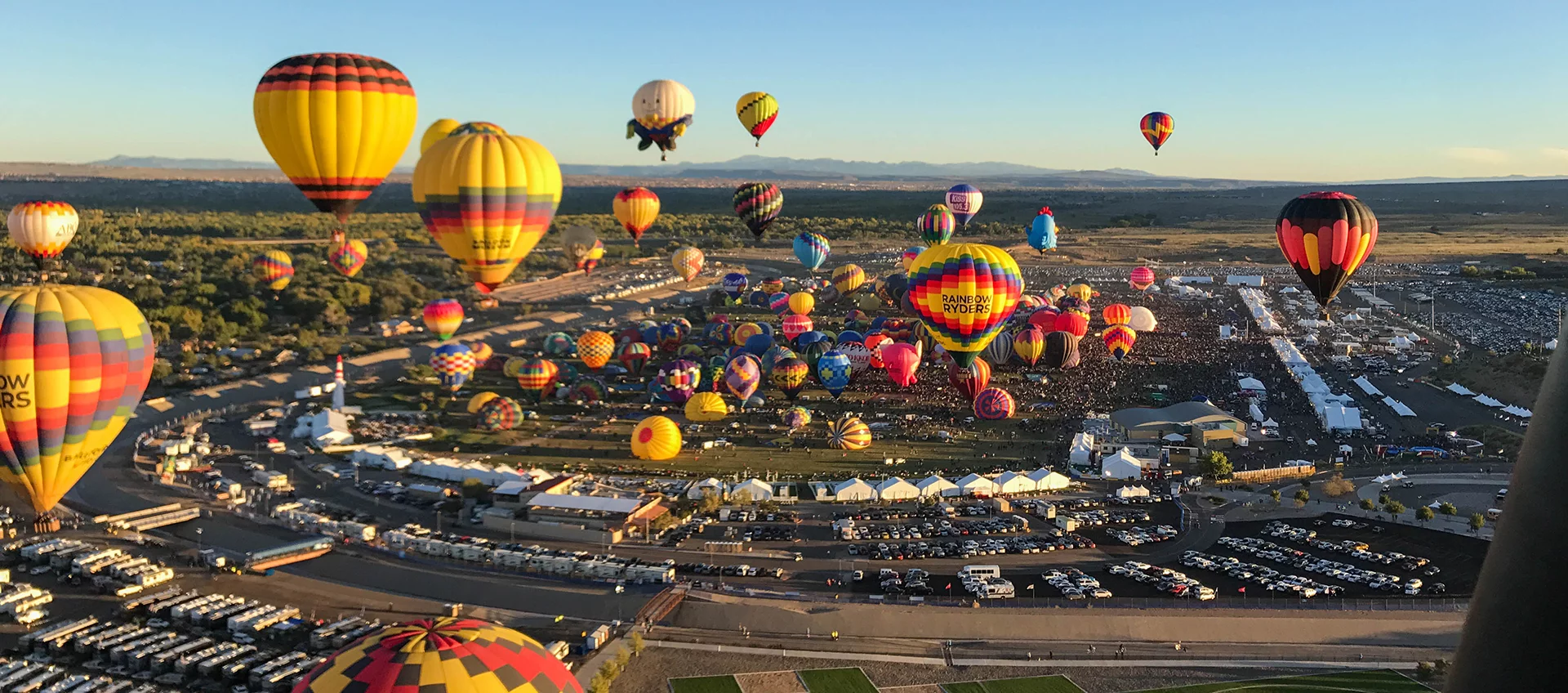 Albuquerque International Balloon Fiesta Rainbow Ryders