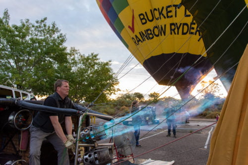 Hot Air Balloon Pilot Expertise - Paul Petrehn