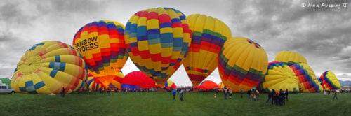Rainbow Ryders hot air balloons in Albuquerque, NM