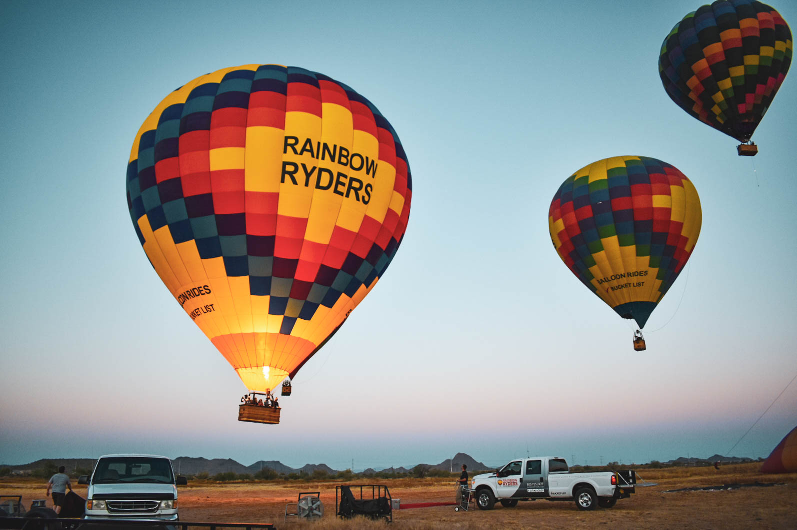 Balloon ride for clearance two