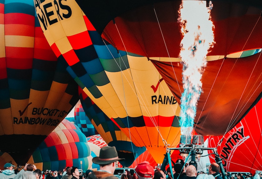 Balloon Fiesta Ride Row