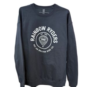 hot air balloon crewneck sweater