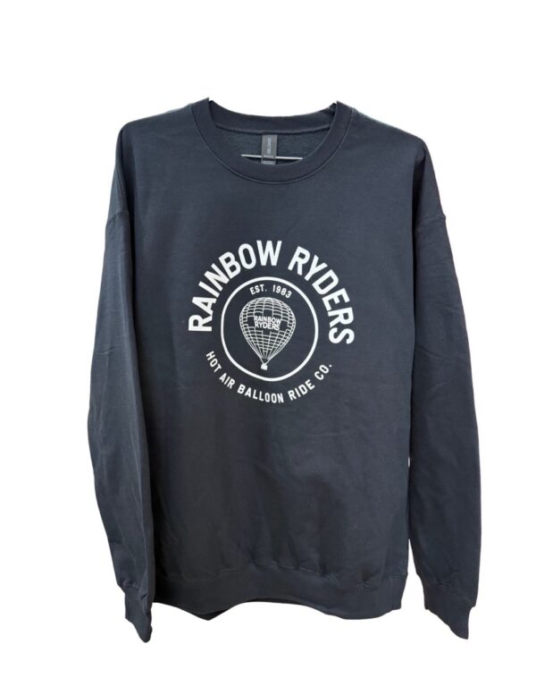 hot air balloon crewneck sweater