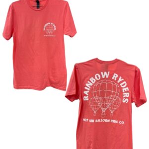 pink hot air balloon t-shirt