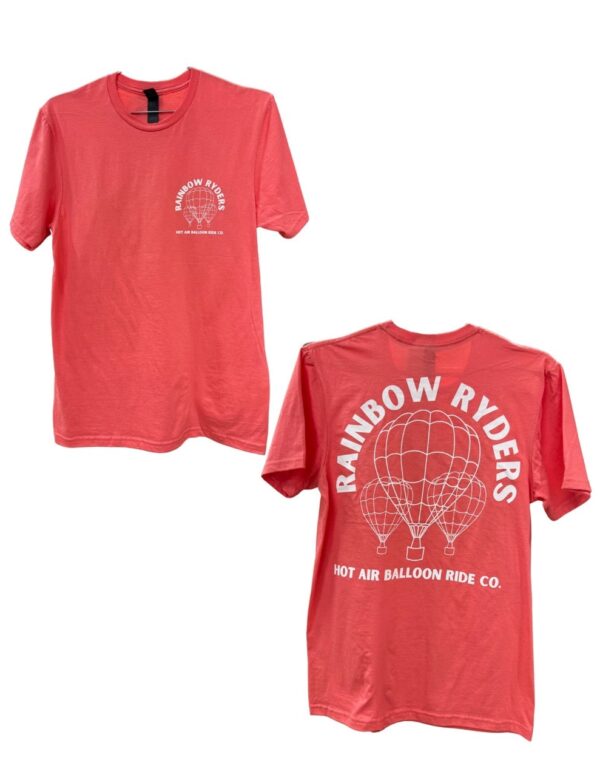 pink hot air balloon t-shirt