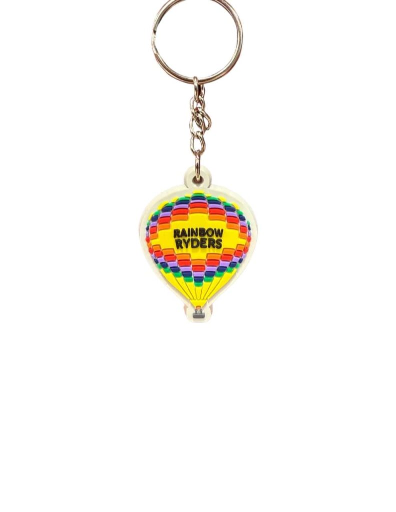 hot air balloon keychain